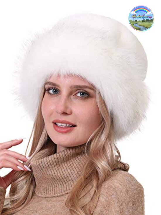 Faux Fur Fluffy Bucket Hat Winter Outdoor Hat main image 5